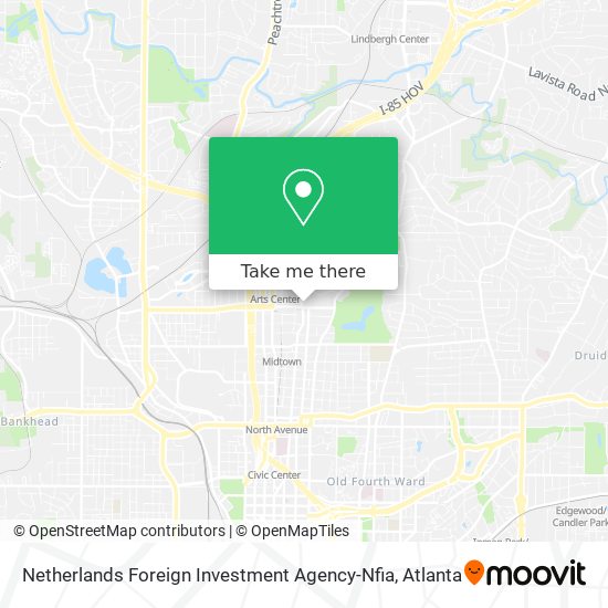 Netherlands Foreign Investment Agency-Nfia map