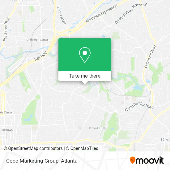 Coco Marketing Group map