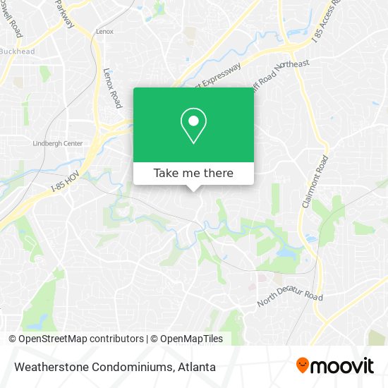 Weatherstone Condominiums map