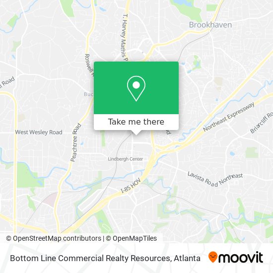 Bottom Line Commercial Realty Resources map