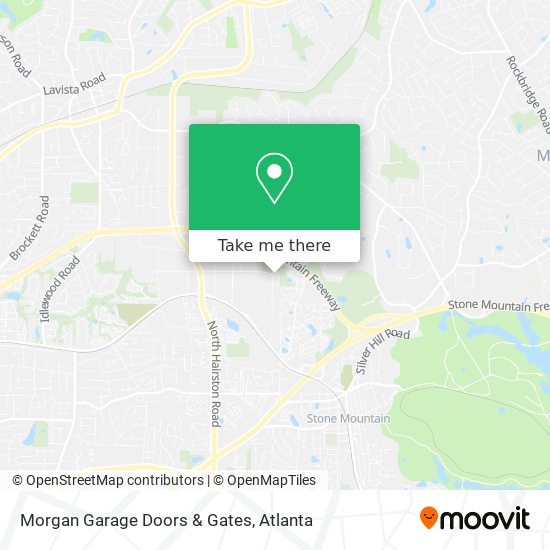 Morgan Garage Doors & Gates map