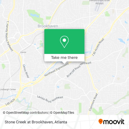 Stone Creek at Brookhaven map