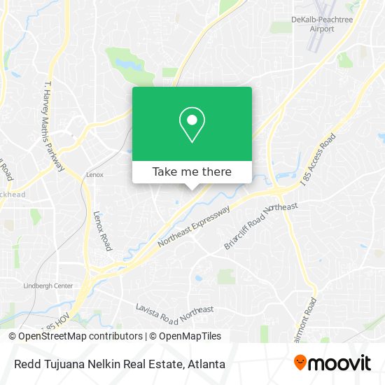 Redd Tujuana Nelkin Real Estate map