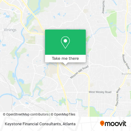Keystone Financial Consultants map