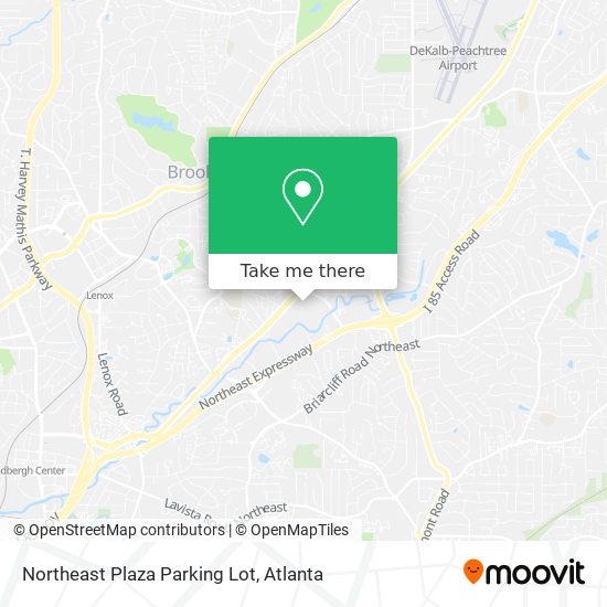 Mapa de Northeast Plaza Parking Lot