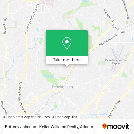 Brittany Johnson - Keller Williams Realty map