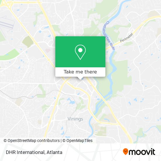 Mapa de DHR International