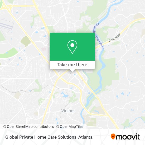 Mapa de Global Private Home Care Solutions