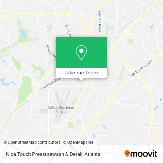 Nice Touch Pressurewash & Detail map