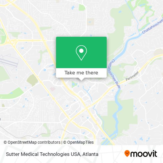 Mapa de Sutter Medical Technologies USA