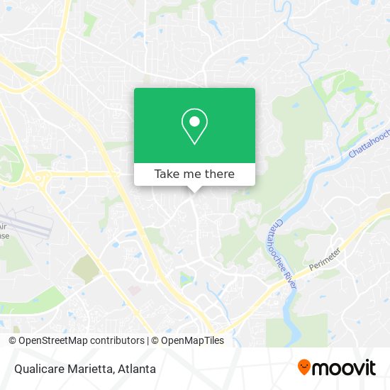 Qualicare Marietta map