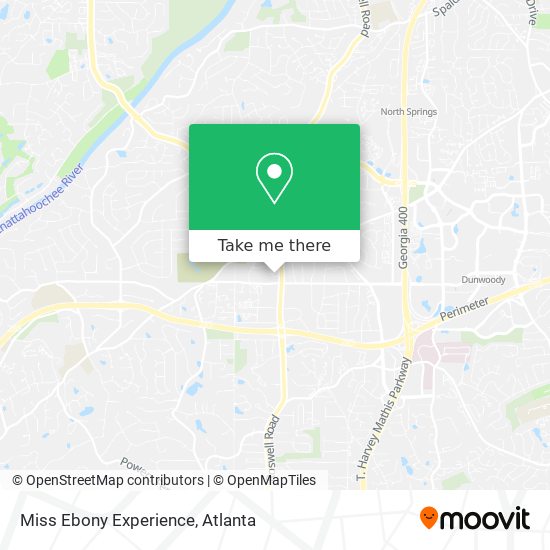 Mapa de Miss Ebony Experience