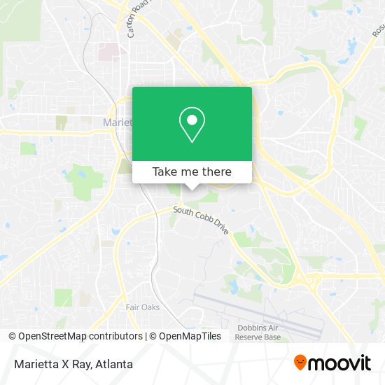 Marietta X Ray map