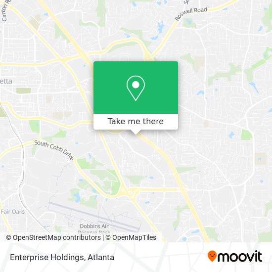 Enterprise Holdings map