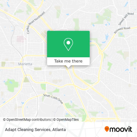 Mapa de Adapt Cleaning Services