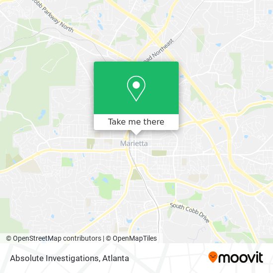 Absolute Investigations map
