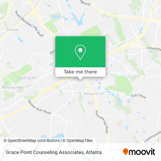 Grace Point Counseling Associates map