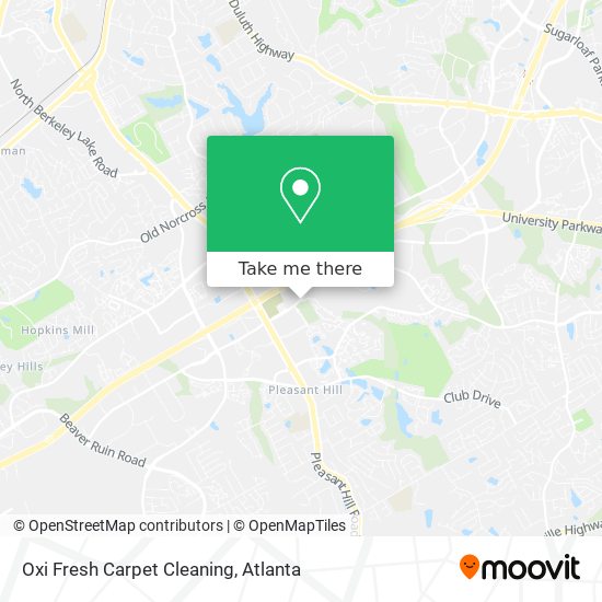 Oxi Fresh Carpet Cleaning map