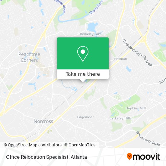 Mapa de Office Relocation Specialist