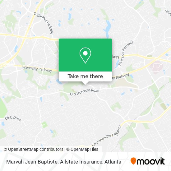 Mapa de Marvah Jean-Baptiste: Allstate Insurance