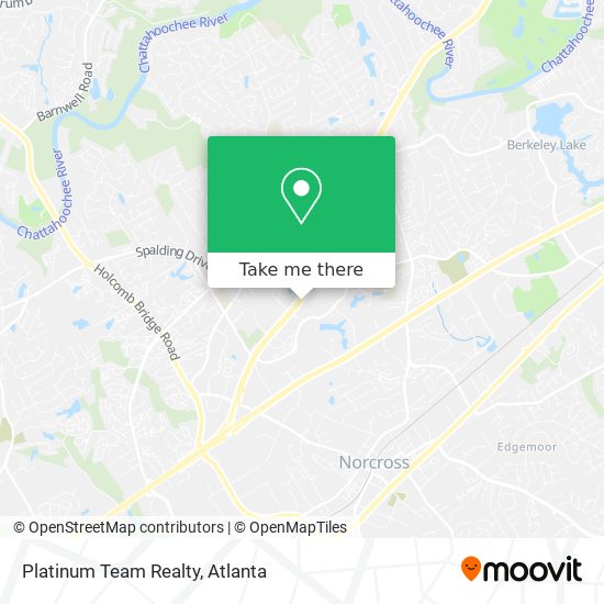 Platinum Team Realty map