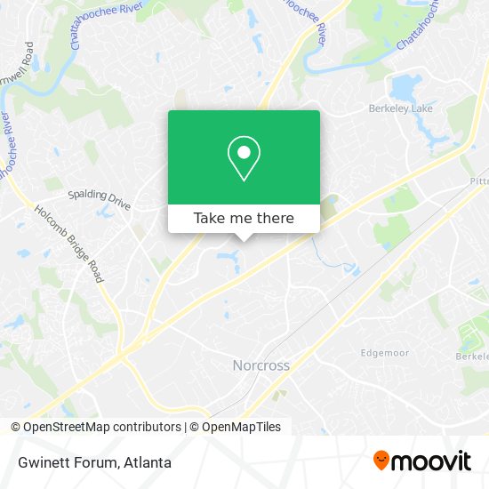 Gwinett Forum map