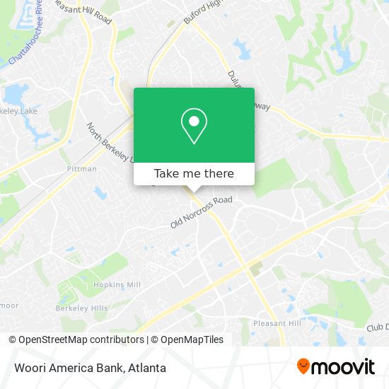 Mapa de Woori America Bank