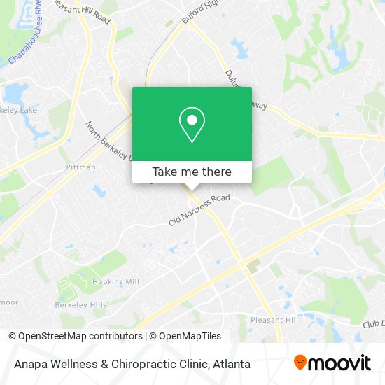 Mapa de Anapa Wellness & Chiropractic Clinic