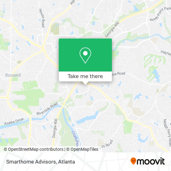 Smarthome Advisors map