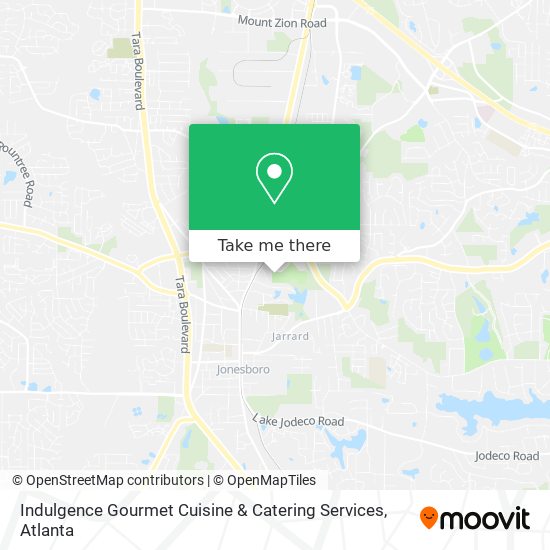 Mapa de Indulgence Gourmet Cuisine & Catering Services