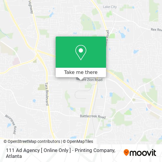 111 Ad Agency [ Online Only ] - Printing Company map