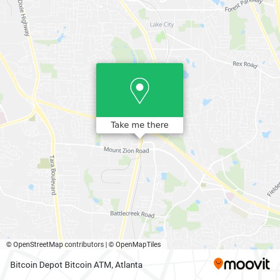 Bitcoin Depot Bitcoin ATM map