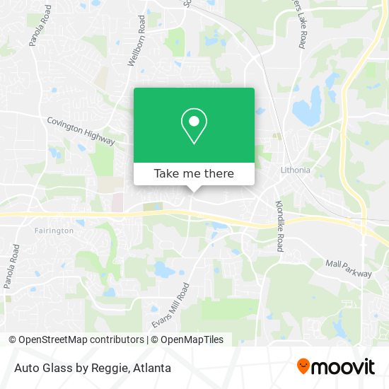 Auto Glass by Reggie map