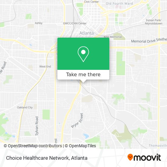 Choice Healthcare Network map