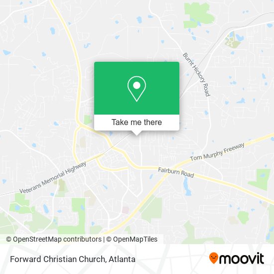 Mapa de Forward Christian Church