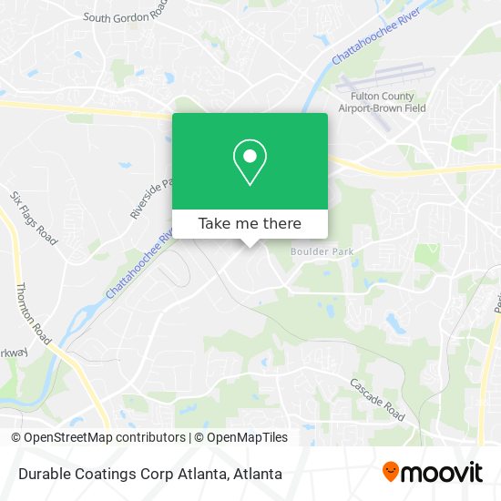 Durable Coatings Corp Atlanta map