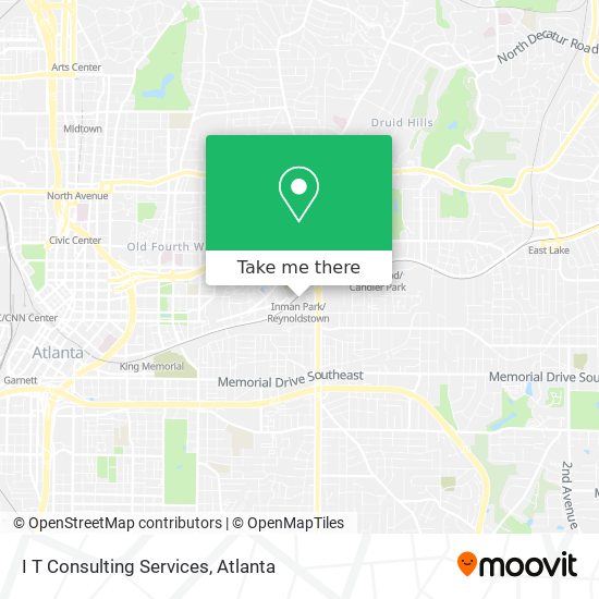 I T Consulting Services map