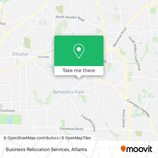 Business Relocation Services map