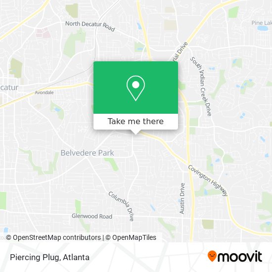 Mapa de Piercing Plug
