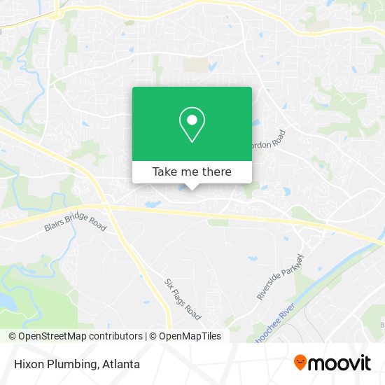 Hixon Plumbing map