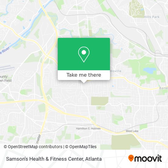 Mapa de Samson's Health & Fitness Center