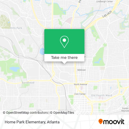 Home Park Elementary map
