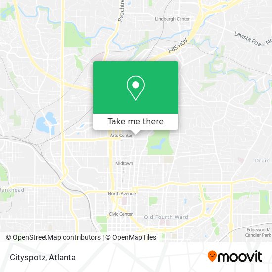 Cityspotz map