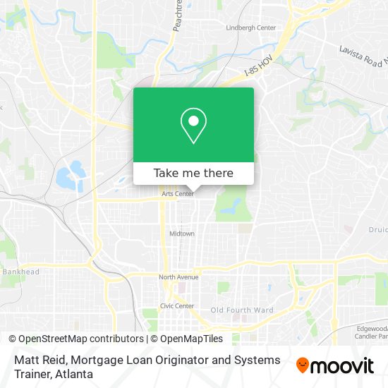 Matt Reid, Mortgage Loan Originator and Systems Trainer map