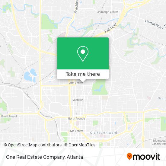 One Real Estate Company map