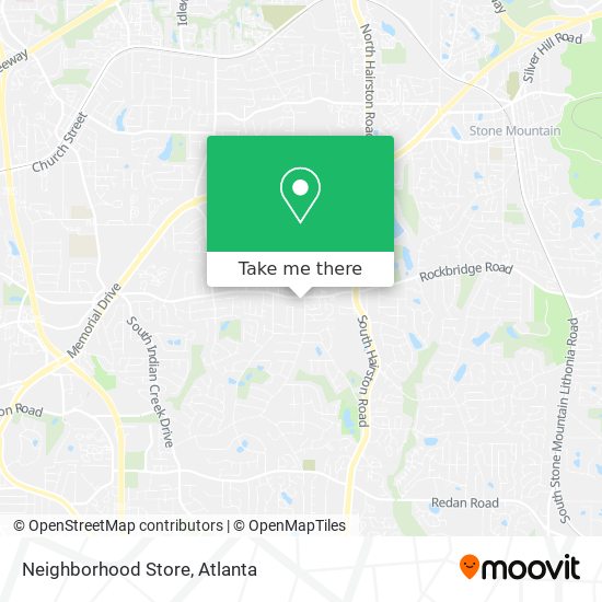 Neighborhood Store map