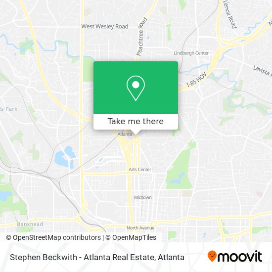 Stephen Beckwith - Atlanta Real Estate map