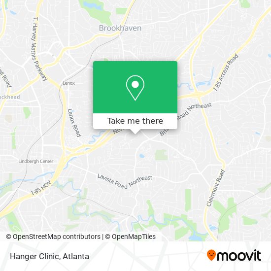 Mapa de Hanger Clinic
