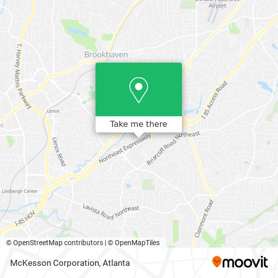 McKesson Corporation map