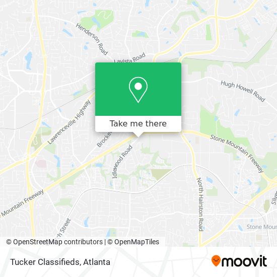 Tucker Classifieds map